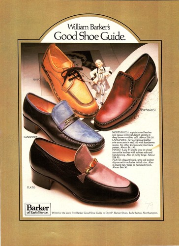 1979 advert for william - 1979, barker