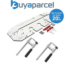 Trend KWJ700/PRO Pro Kitchen Worktop Jig 700mm Mitre Template + T-Bar Clamps