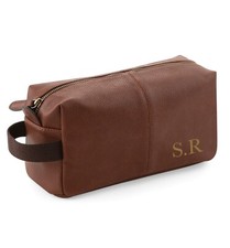 Personalised Wash Bag For Men