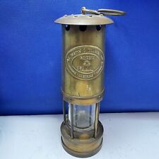 Mining lamp Brass E Thomas and