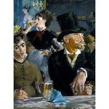 Edouard Manet At The Cafe