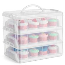 3 Tier Cupcake Carrier Cakes