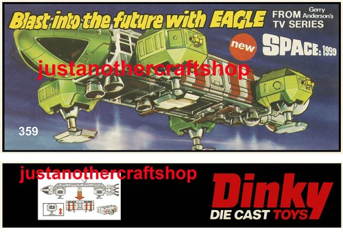 Dinky toys 359 eagle - dinky,