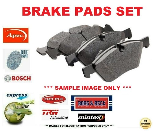 Rear axle brake pads set - rear,
