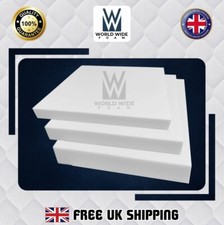 CUSHION FOAM CUT TO ANY SIZE REPLACEMENT SOFA SHEET HIGH DENSITY FOAM CARAVAN