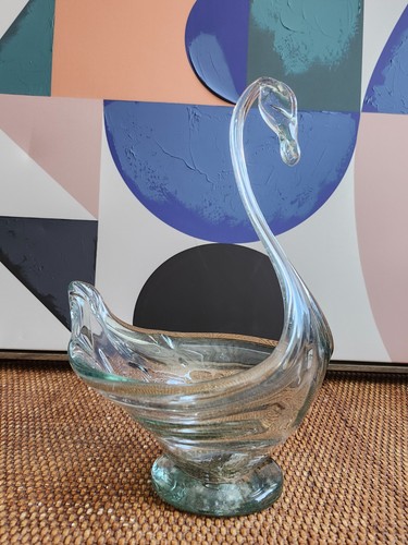 Vintage hand blown - blown, glass