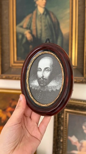 Framed shakespeare portrait - framed,