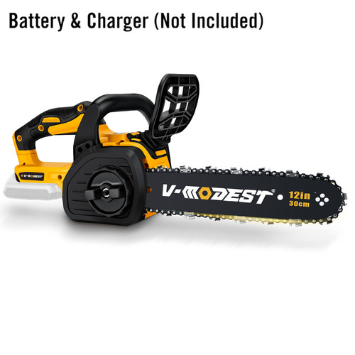 Cordless chainsaw w safety - 12''cordless,