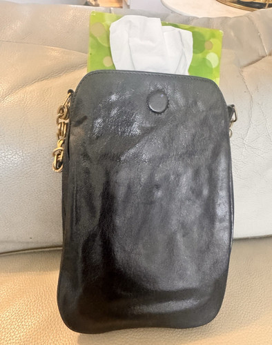 Nina ricci black leather small - nina,