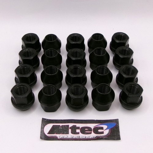 20x black bmw wheel - wheel, nut