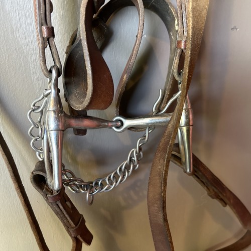 Western bridle rig snaffle - ,