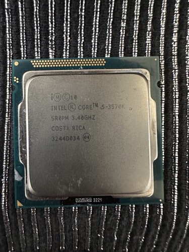 Intel 3570k ghz quad - i5, 3.40