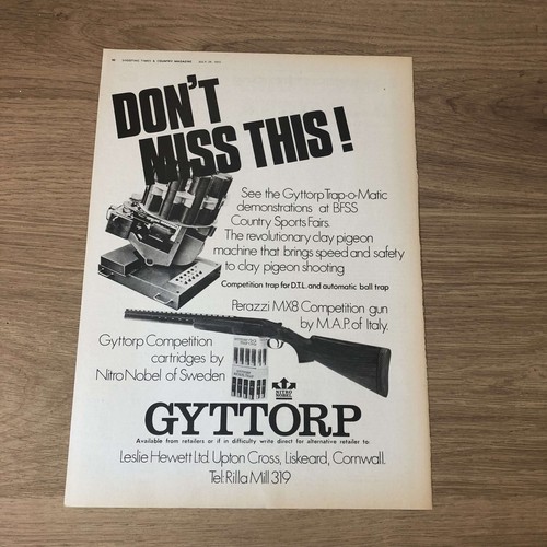 Guns07 magazine advert 12x9 - magazine,