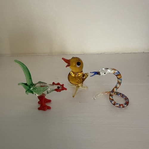 Cute vintage art glass - 3,