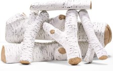 6-Pieces Ceramic Wood Gas