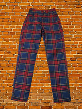 PULL & BEAR XSMALL RED TARTAN