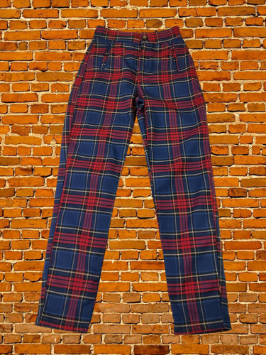 Pull bear xsmall red tartan - bear,