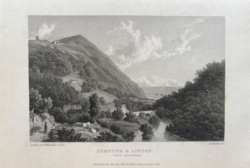 1829 antique print - 1829,