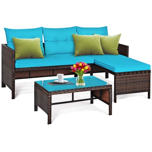Patio corner sofa - patio, 3