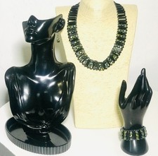 African Style Jewellery Set Necklace Earrings Bracelet Chunky