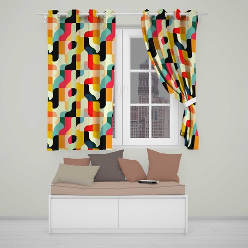 Blackout eyelet curtains - blackout,