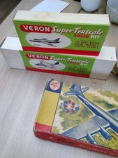 5 Solid Wooden Aircraft Kits Veron Cadet Hunter Canberra Valiant Lansen B29