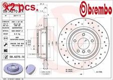X2 PCS REAR BRAKE DISC SET