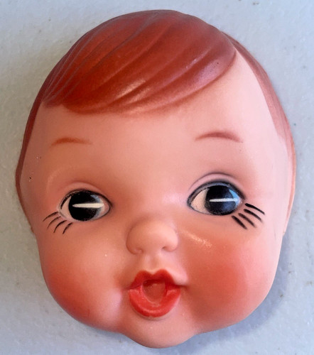 Vintage plastic baby - vintage,