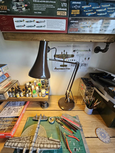 Vintage brown anglepoise - vintage,