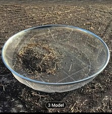 Heavy Duty Garden Riddle Riddler Soil Sift Compost Sieve Mesh Seed Tray 6 SIZES