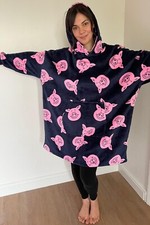 EX M&S FLUFFY FLEECE PERCY PIG