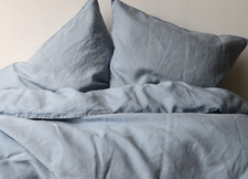 Linen bedding set, Dusty Blue