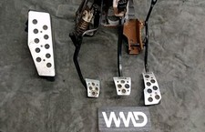 MITSUBISHI EVO 5 RALLIART OEM PEDAL BOX BRAKE CLUTCH ACCELERATOR PEDALS 4 6