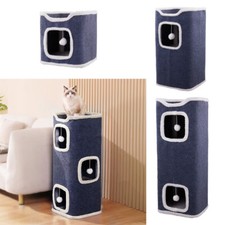 Cat Barrel Kitten Tree Tower
