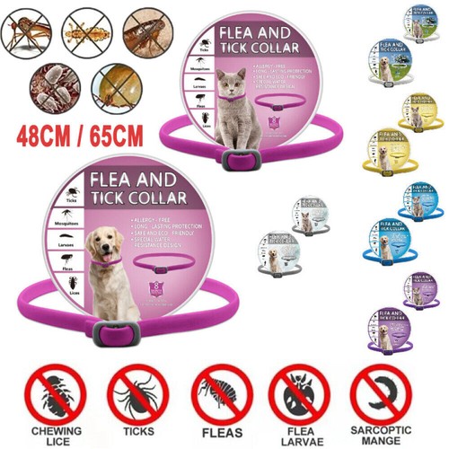 Adjustable anti flea - anti, tick