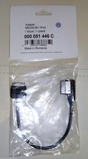 GENUINE VW SEAT SKODA MEDIA IN IPOD IPHONE LEAD CABLE MDI 000051446C U