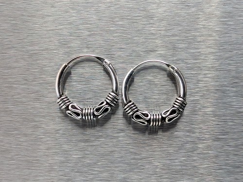 Style20 pair bali hoop - style20,