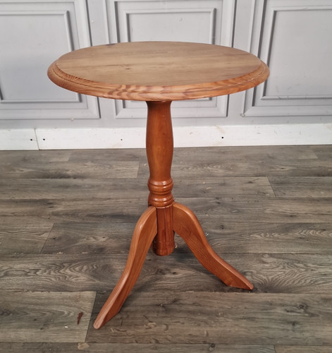 Vintage pine wine table - pine,