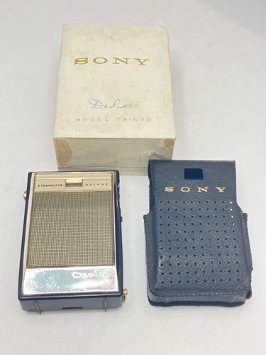 Vintage sony 630 deluxe 6 - sony,