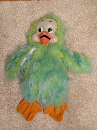 Orville the duck hand puppet - duck,