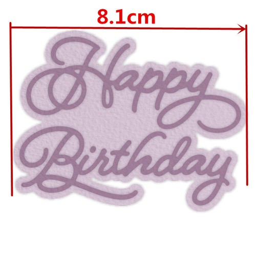 Happy birthday with outline - happy,