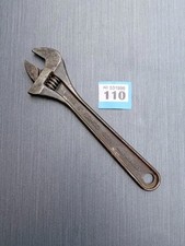 Vintage Adjustable Spanner Bahco 8" Old Vintage Workshop Tool ? B110 S