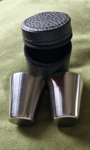 Pair stainless steel hip - stainless,