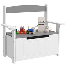 AIYAPLAY 2 in 1 Toy Box for