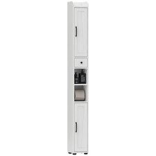 HOMCOM Tall Bathroom Storage