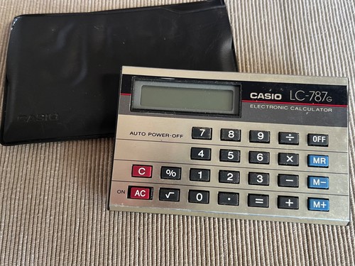 Vintage casio 787g - vintage, lc-787g