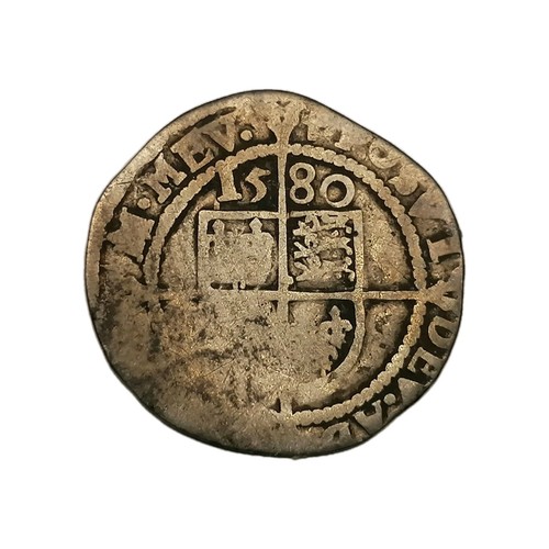 Silver threepence queen - silver,