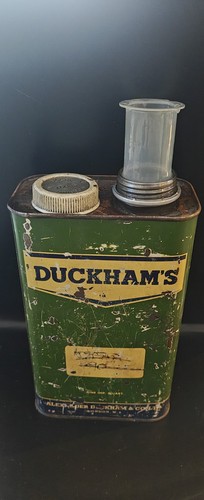 Vintage duckams oil - duckams, white