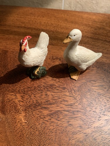 Schleich goose and chicken - goose,