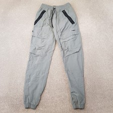 Nike Mens Tracksuit Bottoms Small Grey Air Max Cargo Pants Utility Technical